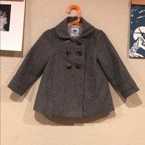 {Old Navy} -3T- Grey Pea Coat